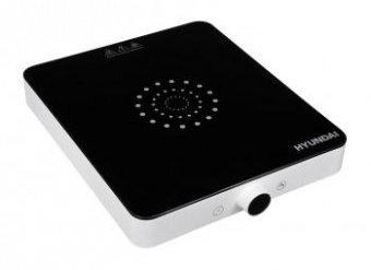 Плита Индукционная Hyundai HYC-0105 белый стеклокерамика (настольная) от магазина РЭССИ