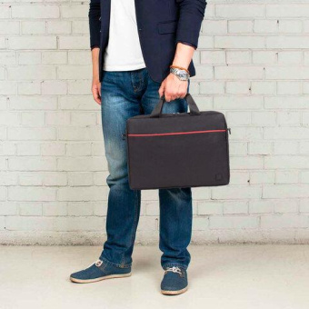 Сумка-портфель с отделением для ноутбука 15.6" BRAUBERG Practical черная 29x40x7 см 270829 от магазина РЭССИ