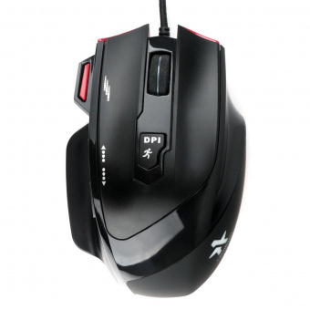 Мышь игровая Гарнизон GM-790G 6 кнопок + колесо кнопка грузики 3200 DPI кабель 1.5 м от магазина РЭССИ