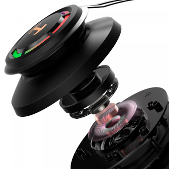 Наушники с микрофоном Edifier G35 черный 2.5м мониторные USB оголовье от магазина РЭССИ