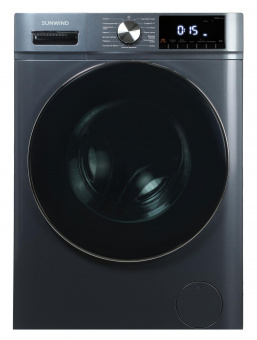 Стиральная машина SunWind SWFD9403 класс: B загр.фронтальная макс.:10кг (с сушкой) темно-серый от магазина РЭССИ