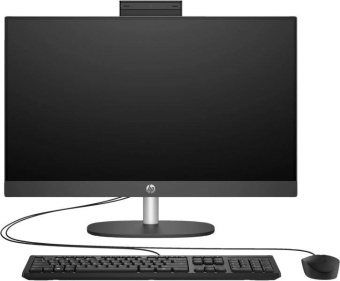 Моноблок HP ProOne 240 G10 23.8" Full HD i5 1335U (1.3) 8Gb SSD512Gb UHDG Free DOS GbitEth WiFi BT 90W клавиатура мышь Cam черный 1920x1080 от магазина РЭССИ