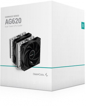Устройство охлаждения(кулер) Deepcool AG620 Soc-AM5/AM4/1151/1200/2066/1700 4-pin 15-29dB Al+Cu 260W 1300gr Ret от магазина РЭССИ