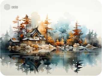 Коврик для мыши Cactus Forest 400x300x3мм (CS-MP-PRO19XL) от магазина РЭССИ