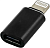 Переходник Buro BU-LIGHT-TYPEC(F) Lightning (m)-USB Type-C (F) черный от магазина РЭССИ