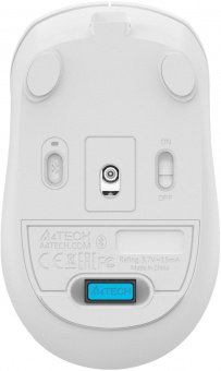 Мышь A4Tech Fstyler FG16C Air белый оптическая (2000dpi) беспроводная USB для ноутбука (3but) от магазина РЭССИ