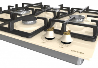 Газовая варочная поверхность Gorenje GW6D42CLI слоновая кость от магазина РЭССИ