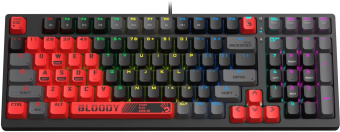 Клавиатура A4Tech Bloody S98 Sports Red BLMS Plus механическая красный/черный USB for gamer LED (S98 SPORTS RED BLMS RED PLUS) от магазина РЭССИ