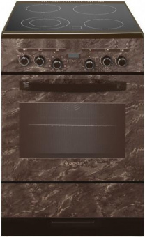 Плита Электрическая Gefest ЭП Н Д 6560-03 0054 коричневый/мрамор стеклокерамика (без крышки) от магазина РЭССИ