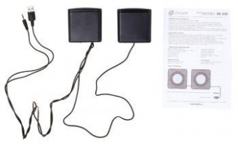 Колонки Оклик OK-330 2.0 черный 6Вт от магазина РЭССИ