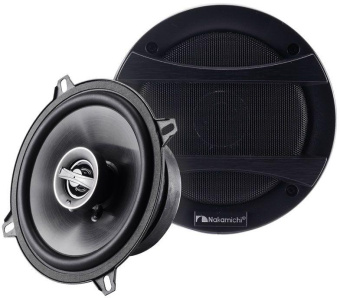 Колонки автомобильные Nakamichi NSE-1358 300Вт 89дБ 4Ом 13см (5дюйм) (ком.:2кол.) коаксиальные трехполосные от магазина РЭССИ