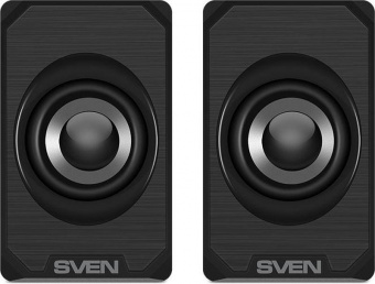 Колонки Sven 180 2.0 черный 6Вт портативные от магазина РЭССИ