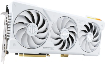 Видеокарта Asus PCI-E 4.0 TUF-RTX4070TIS-O16G-BTF-WHITE NVIDIA GeForce RTX 4070TI Super 16Gb 192bit GDDR6X 2640/21000 HDMIx2 DPx3 HDCP Ret от магазина РЭССИ