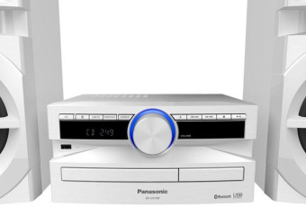 Минисистема Panasonic SC-UX100EE-W белый 300Вт CD CDRW FM USB BT от магазина РЭССИ