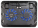 Подставка для ноутбука Buro BU-LCP156-B214 15.6"358x270x21мм 1xUSB 2x 140ммFAN 597г металлическая сетка/пластик черный от магазина РЭССИ