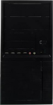 Корпус LinkWorld 727-21 черный без БП mATX 4xUSB2.0 audio от магазина РЭССИ