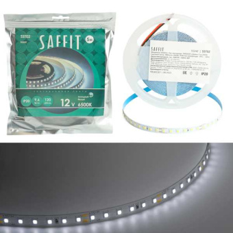 Лента светодиодная 9.6Вт/м 12В 6500К IP20 120LED/м SST02 от магазина РЭССИ
