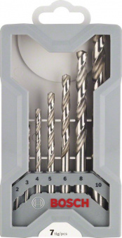 Набор сверл Bosch HSS-G (2608589295) по металлу (7пред.) для шуруповертов/дрелей от магазина РЭССИ