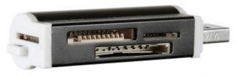 Устройство чтения карт памяти USB2.0 Buro BU-CR-3101 черный от магазина РЭССИ