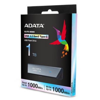 Флеш Диск A-Data 1TB Type-C UE800 AELI-UE800-1T-CSG USB3.2 серебристый от магазина РЭССИ