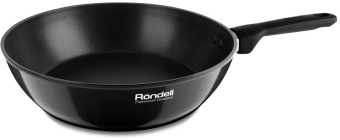 Сковорода Rondell Midnight RDA-1238 круглая 26см покрытие: Xylan Plus ручка несъемная (без крышки) черный от магазина РЭССИ