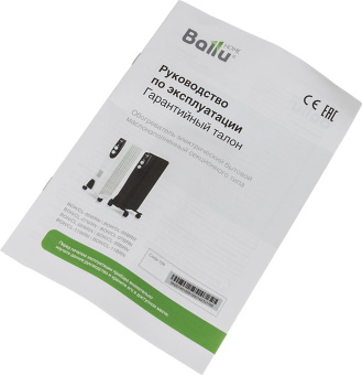 Радиатор масляный Ballu Classic BOH/CL-11WRN 2200Вт белый/черный от магазина РЭССИ