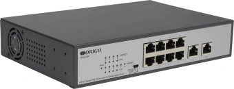 Коммутатор Origo OS2210P/120W OS2210P/120W/A1A (L2+) 10x1Гбит/с 8PoE+ 120W неуправляемый от магазина РЭССИ