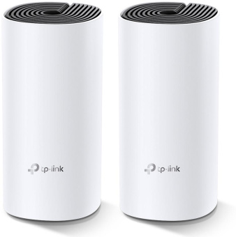 Бесшовный Mesh роутер TP-Link Deco M4 (DECO M4(2-PACK)) AC1200 10/100/1000BASE-TX белый (упак.:2шт) от магазина РЭССИ