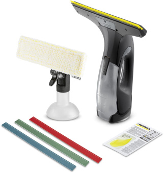 Мойщик окон Karcher WV 2 Plus Multi Edition шир.скреб.:280мм пит.:от аккум. черный от магазина РЭССИ