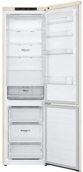 Холодильник LG GW-B459SECM бежевый (двухкамерный) от магазина РЭССИ