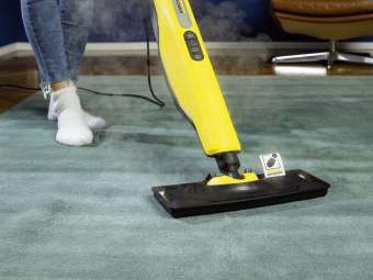 Пароочиститель ручной Karcher EasyFix SC 3 Upright 1600Вт желтый/черный от магазина РЭССИ