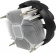 Устройство охлаждения(кулер) Aerocool BAS Soc-1151/1200 3-pin 24dB Al 100W 422gr Ret от магазина РЭССИ