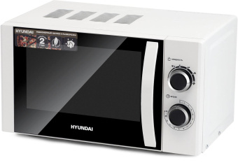Микроволновая Печь Hyundai HYM-M2043 20л. 700Вт белый/черный от магазина РЭССИ