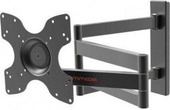 Кронштейн для телевизора Arm Media LCD-900 черный 22"-55" макс.18кг настенный поворот и наклон от магазина РЭССИ