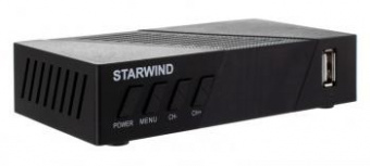 Ресивер DVB-T2 Starwind CT-140 черный от магазина РЭССИ