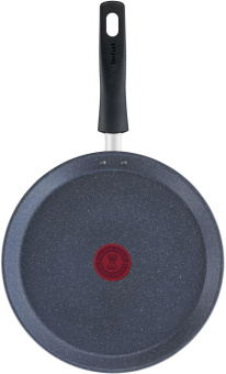 Сковорода блинная Tefal Natural ON G2803802 круглая 25см ручка несъемная (без крышки) серый (2100121235) от магазина РЭССИ