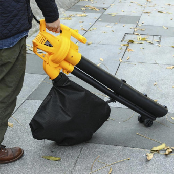 Воздуходувка-пылесос Deko DKBL3000W 3000Вт пит.:от сети оранжевый/черный от магазина РЭССИ