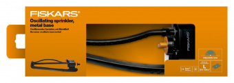 Дождеватель Fiskars 1023659 осцилирующий черный оранжевый от магазина РЭССИ