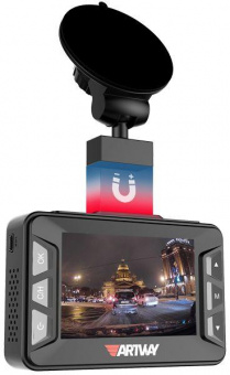 Видеорегистратор с радар-детектором Artway COMBO MD-106 GPS черный от магазина РЭССИ