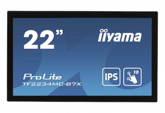 Монитор Iiyama 21.5" ProLite TF2234MC-B7X черный IPS LED 16:9 HDMI 350cd 178гр/178гр 1920x1080 VGA DP FHD USB Touch 4.4кг от магазина РЭССИ