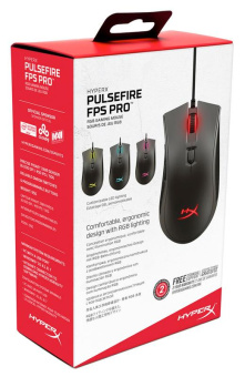 Мышь HyperX Pulsefire FPS Pro черный оптическая (16000dpi) USB2.0 (6but) от магазина РЭССИ
