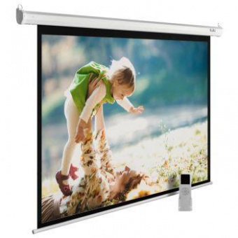 Экран Cactus 150x240см MotoExpert CS-PSME-240x150-WT 16:10 настенно-потолочный рулонный белый (моторизованный привод) от магазина РЭССИ