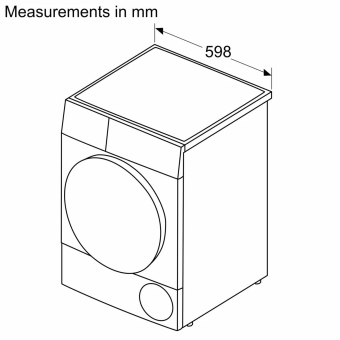 Сушильная машина Bosch WTN86201ME кл.энер.:A макс.загр.:8кг белый от магазина РЭССИ