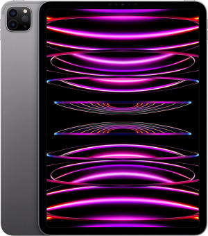 Планшет Apple iPad Pro 2022 A2759 M2 8C RAM8Gb ROM128Gb 11" IPS 2388x1668 iOS серый космос 12Mpix 12Mpix BT WiFi Touch 10hr от магазина РЭССИ