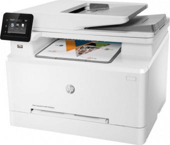 МФУ лазерный HP Color LaserJet Pro M283fdw (7KW75A) A4 Duplex Net WiFi белый/серый от магазина РЭССИ