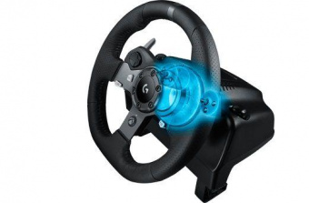 Руль Logitech G920 Driving Force (с педалями) черный от магазина РЭССИ