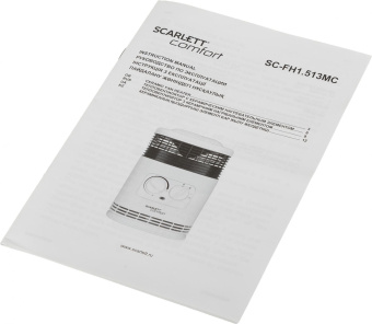 Тепловентилятор Scarlett SC-FH1.513MC 1500Вт белый от магазина РЭССИ