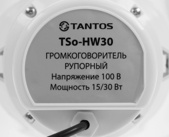 Громкоговоритель Tantos TSo-HW30 рупорный 30Вт белый (00-00025066) от магазина РЭССИ