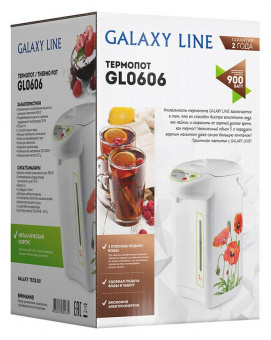 Термопот Galaxy Line GL 0606 5л. 900Вт белый/рисунок от магазина РЭССИ