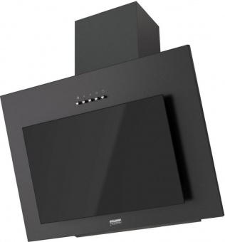 Вытяжка каминная Krona FIONA 600 PB черный управление: кнопочное (1 мотор) от магазина РЭССИ